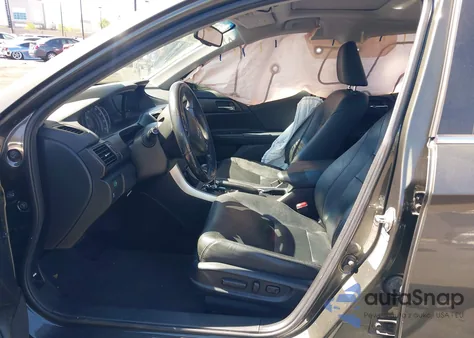 2013 Honda Accord Ex-L from USA, damaged, VIN 1HGCR2F87DA034384